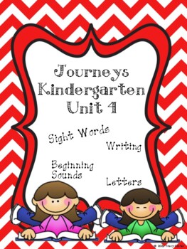 Preview of Kindergarten Journeys Unit 4