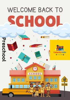 Preview of Kindergarten Kickstart: Back-to-School Math and Literacy Workbook