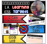 Kindergarten L.A. CCSS Learning Target Pack