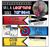 Kindergarten L.A. VA SOL Learning Target Pack