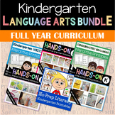 Kindergarten Language Arts Full Year Curriculum Bundle | D