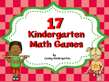 Preview of Kindergarten Math Games -17 games