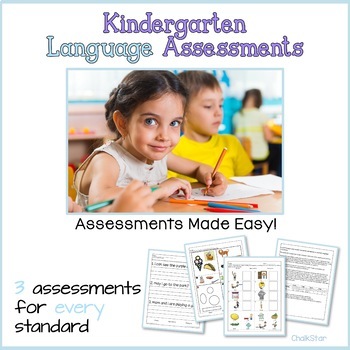 Preview of Kindergarten Language Assessments