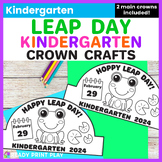 Kindergarten Leap Day Crown Craft | Leap Year Frog Hat | H