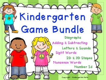 learning games for kindergarten