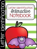 Kindergarten Letter Identification Interactive Notebook