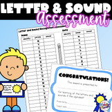Kindergarten or Preschool Letter and Sound Assessment