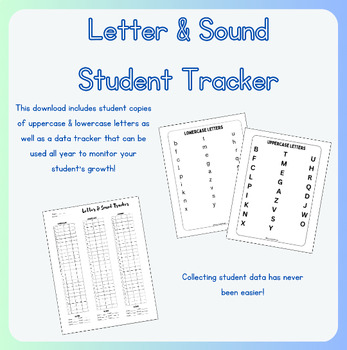 Preview of Letter and Sound Tracker!