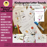 Kindergarten Letters and Sounds