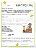 Kindergarten Library Check Out Letter