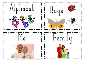 Preview of Kindergarten Library Labels