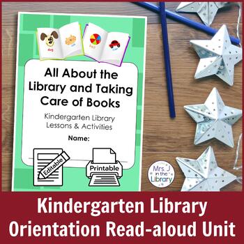 Preview of Kindergarten Library Orientation Read-aloud Unit