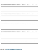 lined paper for kindergarten teaching resources tpt