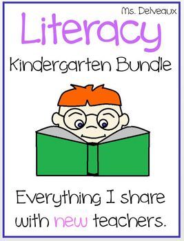 Preview of Kindergarten Literacy Bundle For The NewTeacher