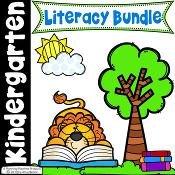 Preview of Kindergarten Literacy Centers Bundle