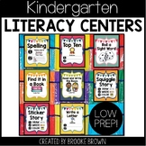 Kindergarten Literacy Centers Made EASY! - Low Prep Kinder