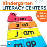 Kindergarten Literacy Centers | Task Cards