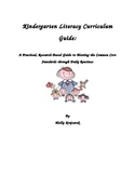 Kindergarten Literacy Curriculum Guide