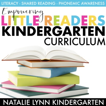 Preview of Kindergarten Literacy Curriculum Interactive Read Aloud Lesson Plans