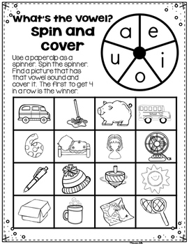Kindergarten Literacy Take Home Games by Melissa Moran | TPT
