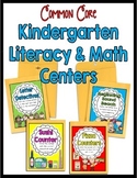 Kindergarten Literacy and Math Center Activities
