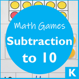 Kindergarten MATH Games: Subtraction to 10