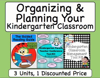 Preview of Kindergarten Management and Preparation Mega Pack