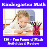 Kindergarten Math Review Worksheets Printables Activities 