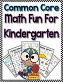 Kindergarten Math Activities (Common Core)