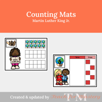Preview of Kindergarten Math Activity: Martin Luther King Jr.