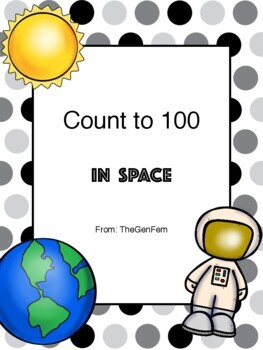 Preview of Kindergarten Math Assessment Counting to 100 by Ones and Tens  K.CC.A.1  NO PREP