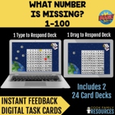 Kindergarten Math BOOM Cards™ - Missing Numbers 1-100