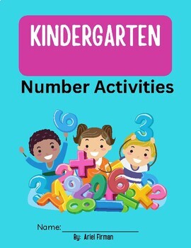 Preview of Kindergarten Math Book