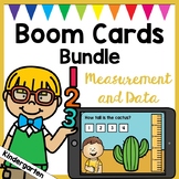 Kindergarten Math Boom Cards Bundle | Measurement and Data