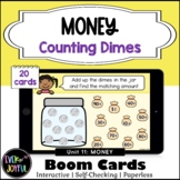 Kindergarten Math Boom Cards [Unit 11] Counting Money Addi