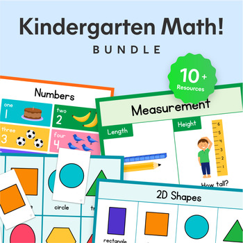 Preview of Kindergarten Math Bundle!