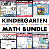 Kindergarten Math BUNDLE Ways to Show A Number ID Counting