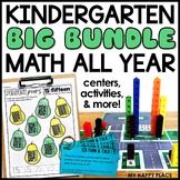 Kindergarten Math BIG Bundle: Worksheets, Centers, & Teach