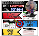 Kindergarten Math CCSS Learning Target Pack