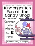 Kindergarten Math Candy Shop Pack
