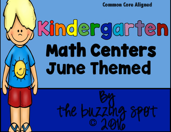 Preview of Kindergarten Math Centers