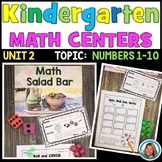 Numbers 1-10 | Kindergarten Math Centers | Counting and Ca