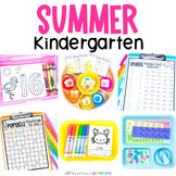 Kindergarten Summer Activities, Summer School Camp Math + 