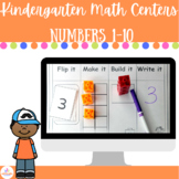 Kindergarten Math Centers: Numbers 1-10