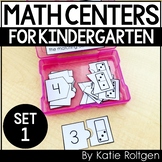 Kindergarten Math Centers - Numbers from 1-10 and 11-20