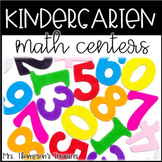 CCSS Kindergarten Math Centers