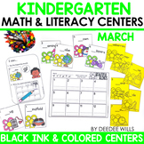 Kindergarten Math Centers and Literacy Centers - St. Patri