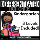 Kindergarten Math Centers for the Year Bundle
