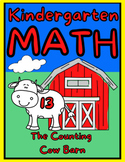 Kindergarten Math Color The Number 13 The Counting Cow Barn