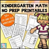 Kindergarten Math Worksheets Addition Subtraction Place Value Shapes Boom Cards